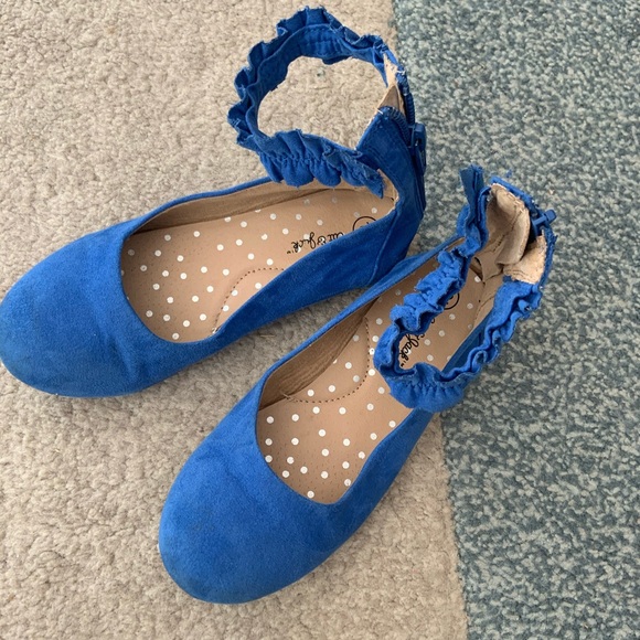 Cat & Jack Other - Cat & Jack Bright Blue Ballet Flats